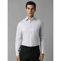 Louis Philippe Men Opaque Striped Formal Shirt-picture-42