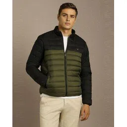 louis philippe Men Quilted Regular Fit Puffer Jacket with Zip-Front-picture-15
