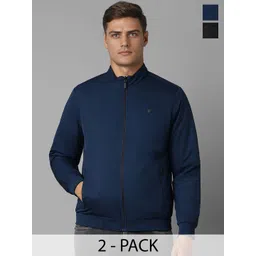 Louis Philippe Men Reversible Bomber Jacket-picture-35
