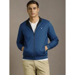 Louis Philippe Men Reversible Bomber Jacket-picture-38