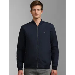 Louis Philippe Men Reversible Open Front Jacket with Patchwork-picture-31