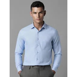 Louis Philippe Men Self Design Slim Fit Opaque Formal Shirt-picture-23