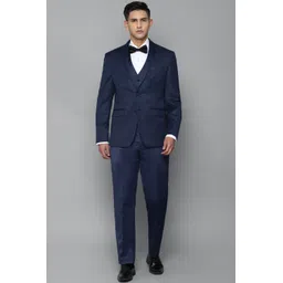 louis philippe Men Single Breasted - 2 button Printed Suit-picture-37