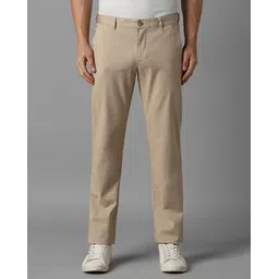 louis philippe Men Slim Fit Flat-Front Trousers-picture-11