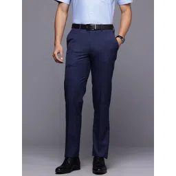 Louis Philippe Men Slim Fit Formal Trousers-picture-13