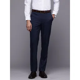 Louis Philippe Men Slim Fit Formal Trousers-picture-23