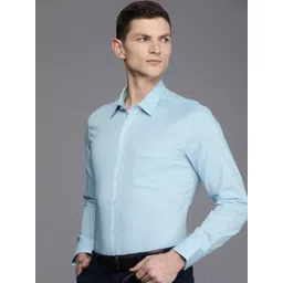 Louis Philippe Men Slim Fit Opaque Formal Shirt-picture-29