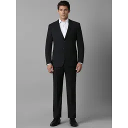 Louis Philippe Men Slim Fit Single-Breasted Two-Piece Formal Suit-picture-33