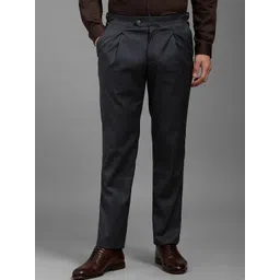 Louis Philippe Men Slim Fit Trousers-picture-17