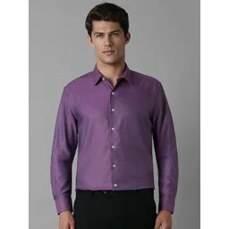 Louis Philippe Men Solid Cotton Slim Fit Casual Shirt-picture-33