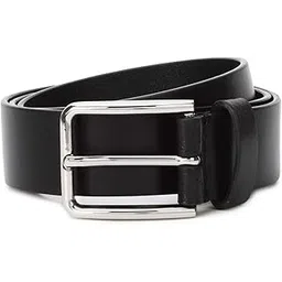 louis philippe Men Solid Formal Italian Leather with Shiny Nickel Buckle Belt-picture-59