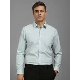 Louis Philippe Men Spread Collar Abstract Printed Cotton Formal Shirt-picture-14