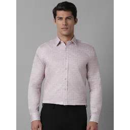 Louis Philippe Men Spread Collar Conversational Printed Cotton Slim Fit Formal Shirt-picture-20