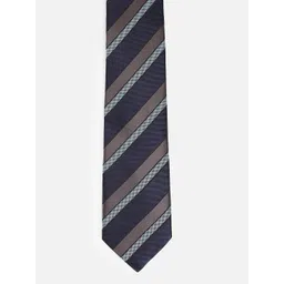 Louis Philippe Men Striped Broad Tie-picture-11