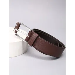 Louis Philippe Men Textured Leather Belt-picture-38