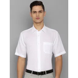 Louis Philippe Men White Slim Fit Formal Shirt-picture-35