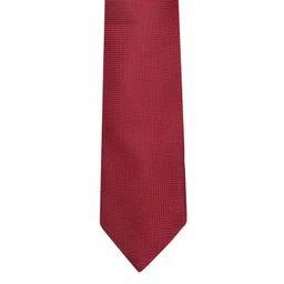 Louis Philippe Men Woven Design Skinny Tie-picture-10