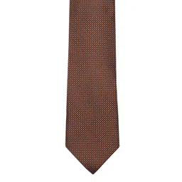Louis Philippe Men Woven Design Skinny Tie-picture-27