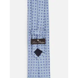 Louis Philippe Men Woven Design Skinny Tie image 4
