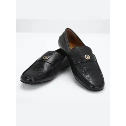Louis Philippe Men's Black Casual Loafers-picture-16