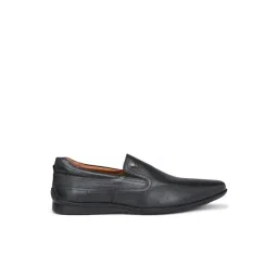 Louis Philippe Men's Black Formal Loafers-picture-40