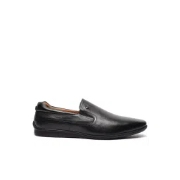 Louis Philippe Men's Black Formal Loafers-picture-45