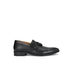 Louis Philippe Men's Black Formal Mocassins-picture-15