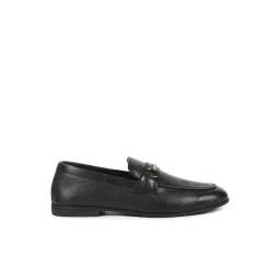 Louis Philippe Men's Black Mocassins-picture-10