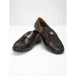Louis Philippe Men's Brown Casual Loafers-picture-25