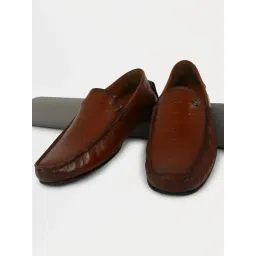 Louis Philippe Men's Brown Casual Loafers-picture-46