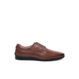 Louis Philippe Men's Brown Derby Shoes-picture-27