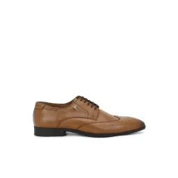 Louis Philippe Men's Brown Derby Shoes-picture-45