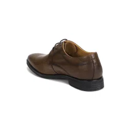Louis Philippe Men's Brown Derby Shoes image 5
