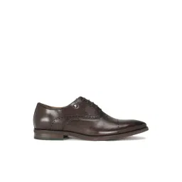 Louis Philippe Men's Brown Oxford Shoes-picture-21
