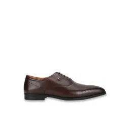 Louis Philippe Men's Brown Oxford Shoes-picture-30