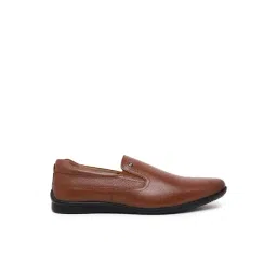 Louis Philippe Men's Brown Slip-On Shoes-picture-45