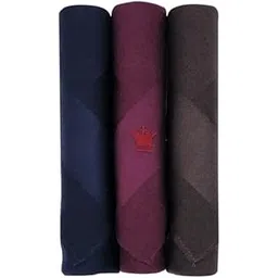 louis philippe Men's Cotton Dark Handkerchief (Pack of 3)-picture-47