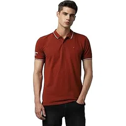 louis philippe Men's Cotton Slim Fit T-Shirt-picture-36