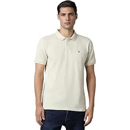 louis philippe Men's Cotton Solid Slim Fit T-Shirt-picture-28