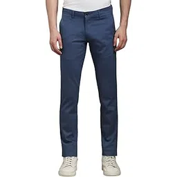 louis philippe Men's Mid Rise Slim Casual Pants-picture-17