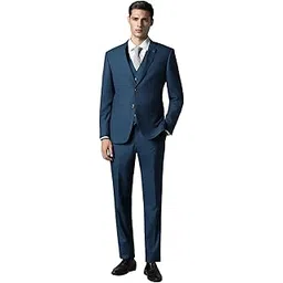 louis philippe Men's Polyester Blend Three Piece Suit-Dress Set-picture-48