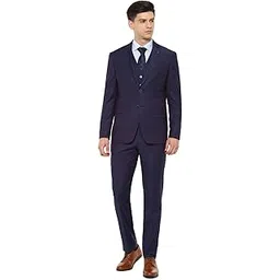 louis philippe Men's Polyester Blend Three Piece Suit-Dress Set-picture-37