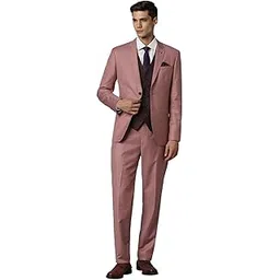 louis philippe Men's Polyester Blend Three Piece Suit-Dress Set-picture-54