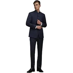 louis philippe Men's Polyester Blend Two Piece Suit-Dress Set-picture-33