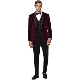 louis philippe Men's Polyester Three Piece Suit-Dress Set-picture-32