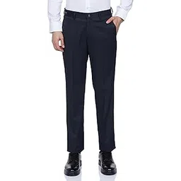 louis philippe Men's Regular Pants (LPTFMRGB016944_Medium Grey-picture-18