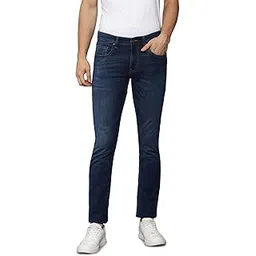louis philippe Men's Slim Fit Mid Rise Jeans-picture-44