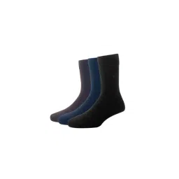Louis Philippe Multicolor Cotton Socks (Pack of 3)-picture-38