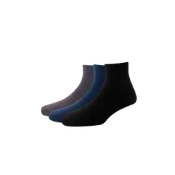 Louis Philippe Multicolor Cotton Socks (Pack of 3)-picture-33
