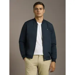Louis Philippe Navy Regular Fit Jacket-picture-48